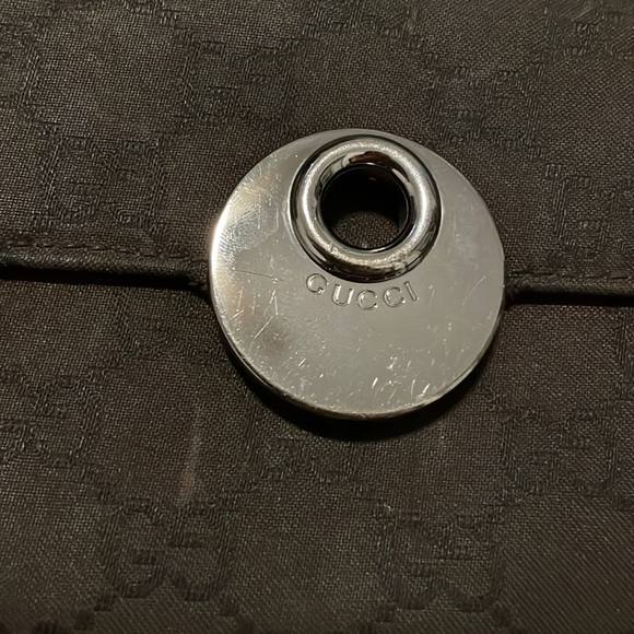 Gucci brown nylon eclipse long wallet - Picture 2 of 8